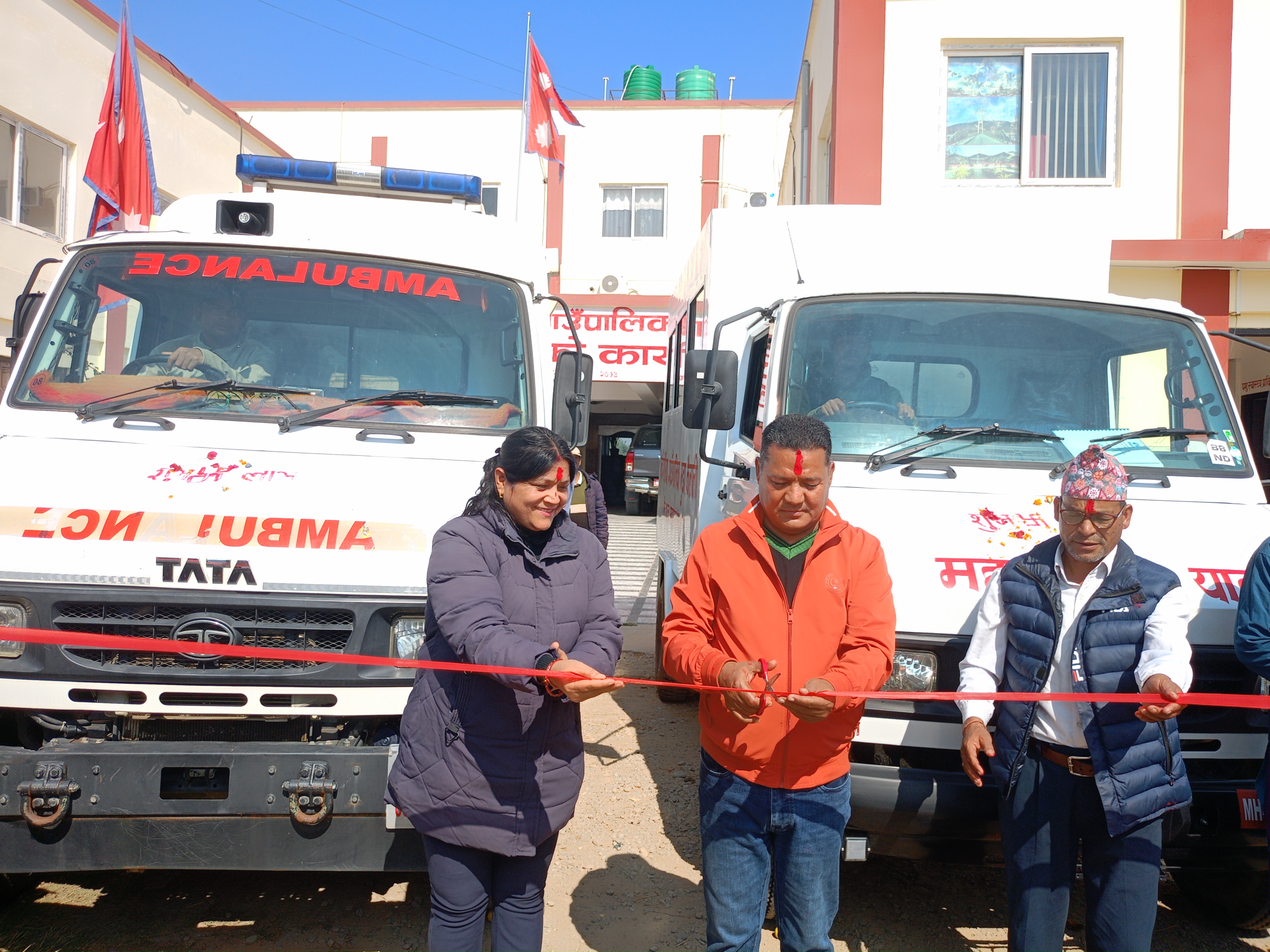 बर्दगोरियामा निशुल्क महाप्रस्थान यान संचालनमा, मृतकको काजकिरियाका लागि जनही १० हजार दिइने,दमकल पनि ल्याउने तयारी