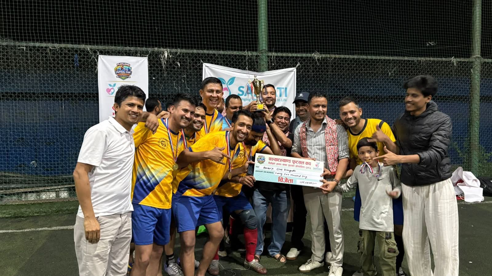 सन्तति आईभिएफ फ्ल्याटल्याण्ड कपको उपाधि बैकर्स क्लबलाई